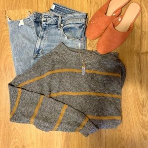 American Eagle striped sweater